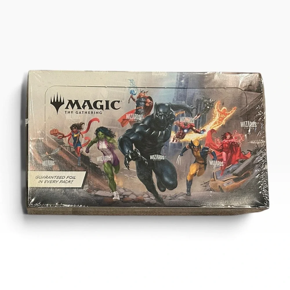 Magic The Gathering Marvel Super Heroes Play Booster Box NEW